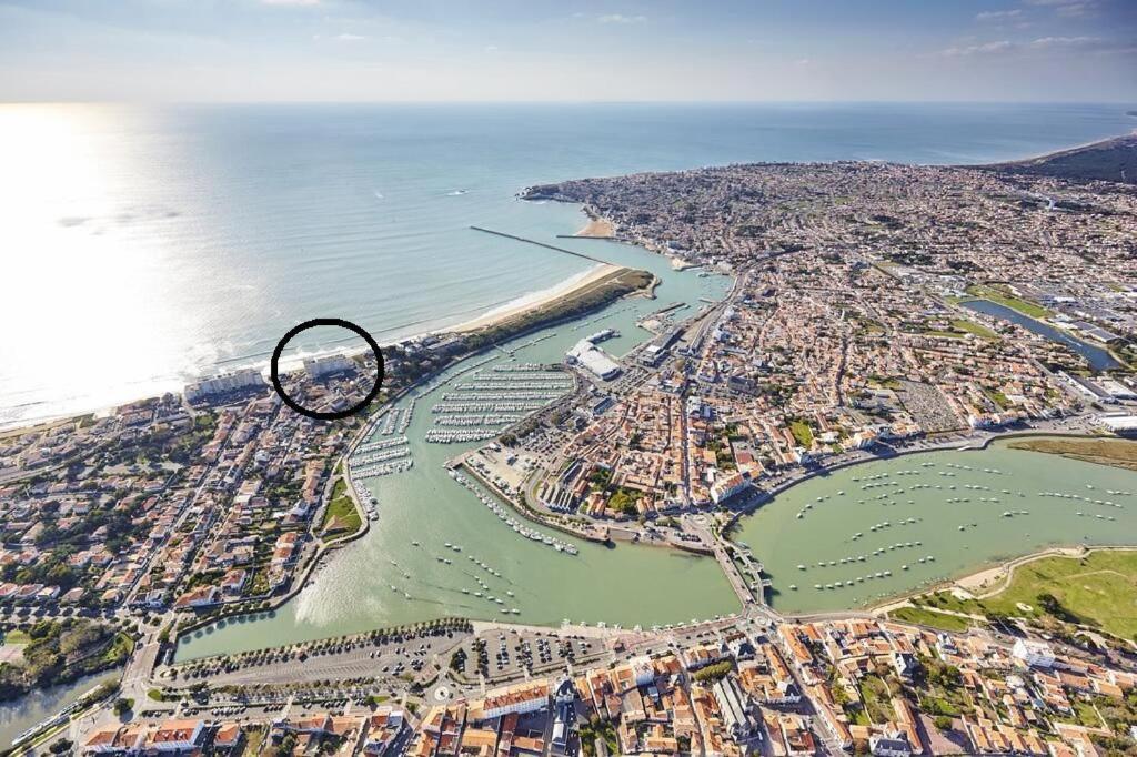 Residence La Garenne A La Grande Plage, Vue Mer, Piscine Et Parking Prive, 6 Personnes Saint-Gilles-Croix-de-Vie Exteriér fotografie